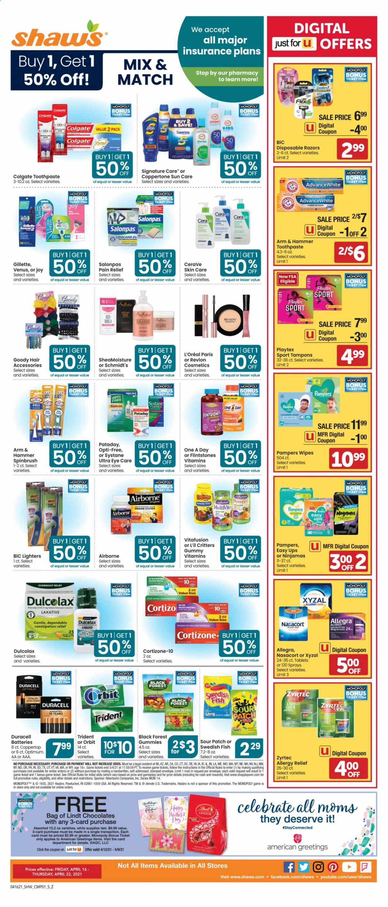 Shaw’s ad - 04/16/2021 - 04/22/2021. Page 4