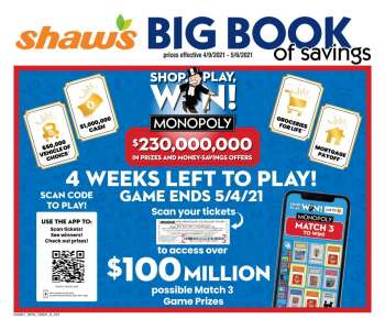 Shaw’s Flyer - 04.09.2021 - 05.06.2021.