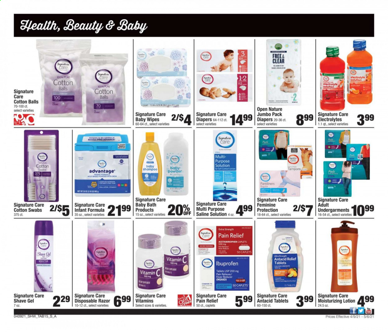Shaw’s ad - 04/09/2021 - 05/06/2021. Page 15