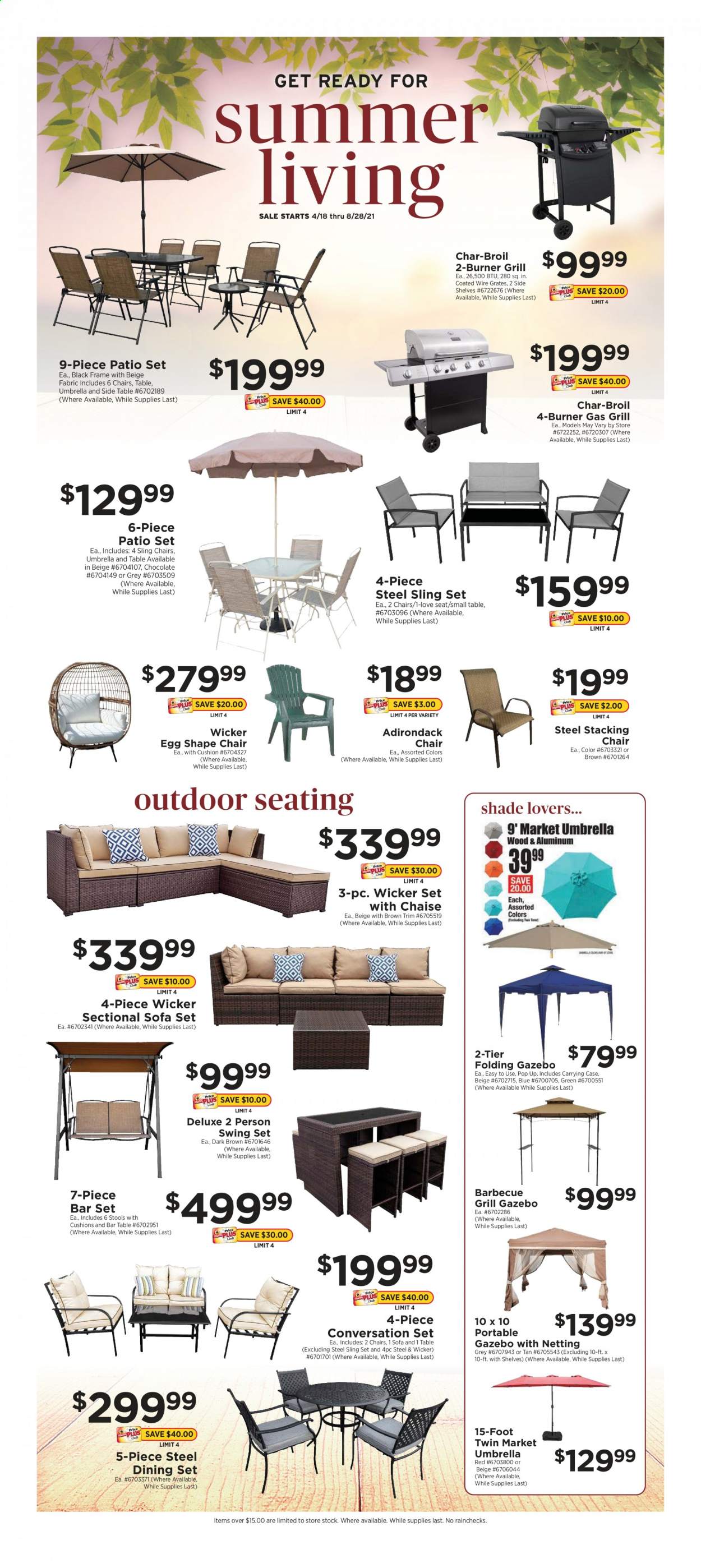 ShopRite ad - 04/18/2021 - 08/28/2021. Page 1