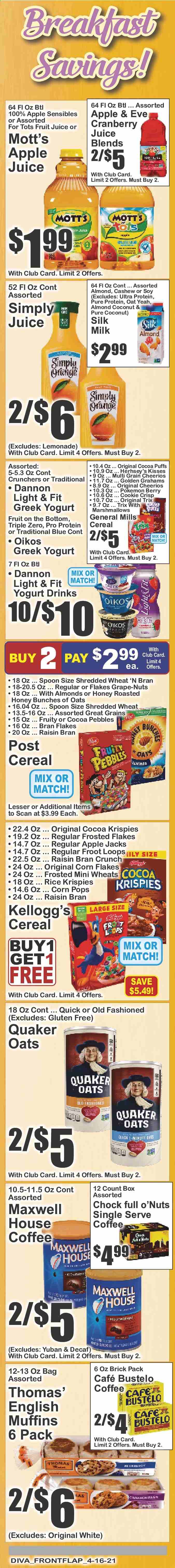 Key Food ad - 04/16/2021 - 04/22/2021. Page 7