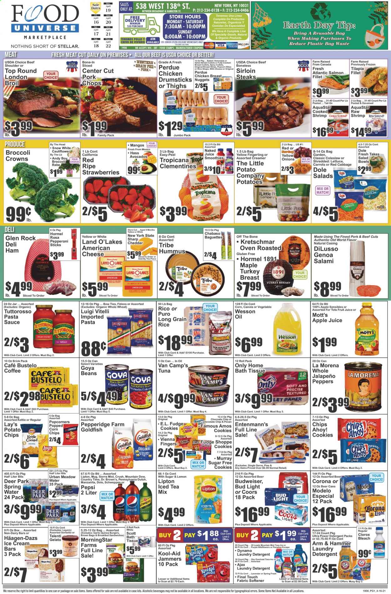 Key Food ad - 04/16/2021 - 04/22/2021. Page 1