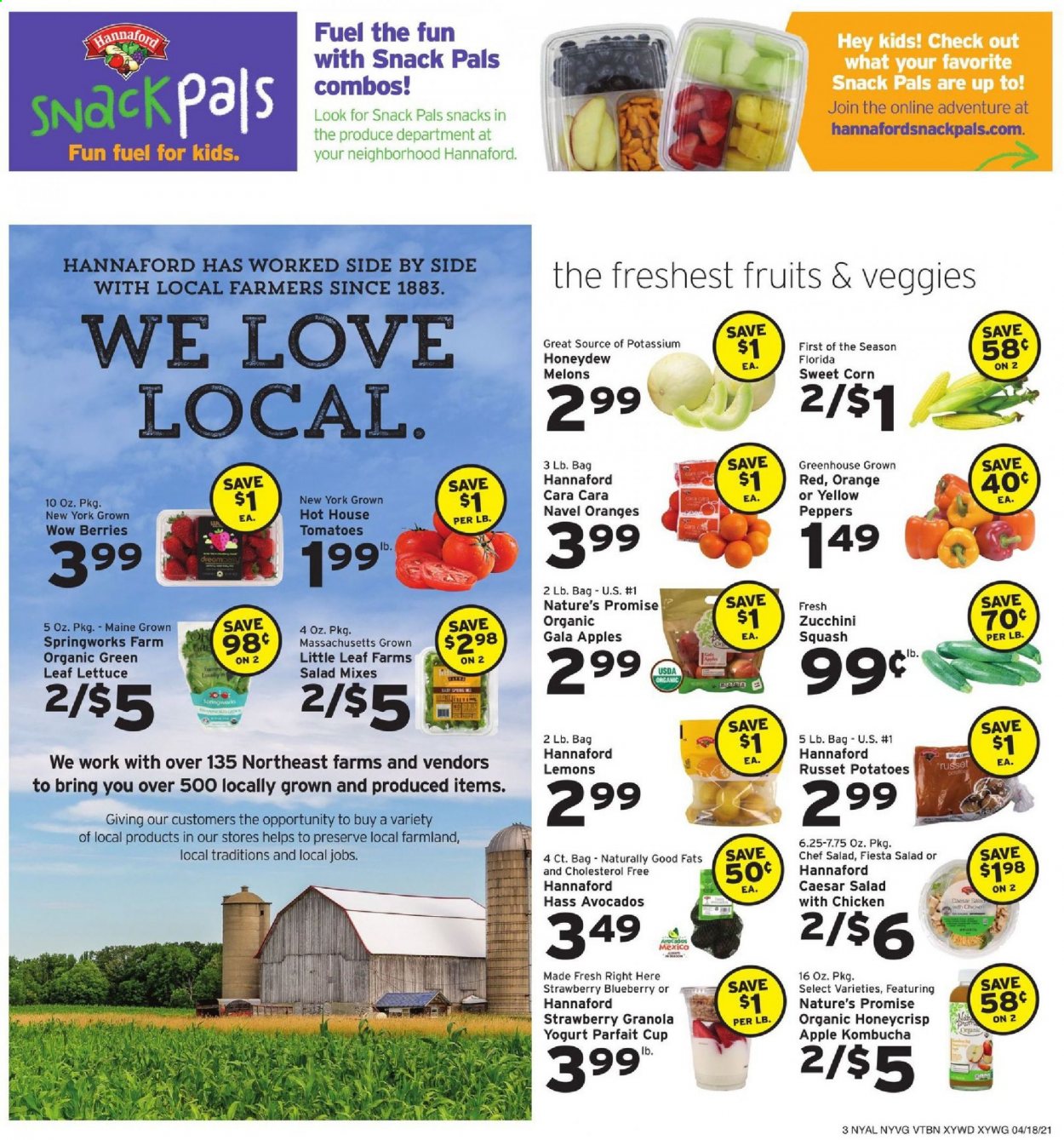 Hannaford ad - 04/18/2021 - 04/24/2021. Page 3