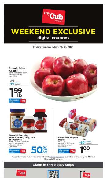 Cub Foods Flyer - 04.16.2021 - 04.18.2021.