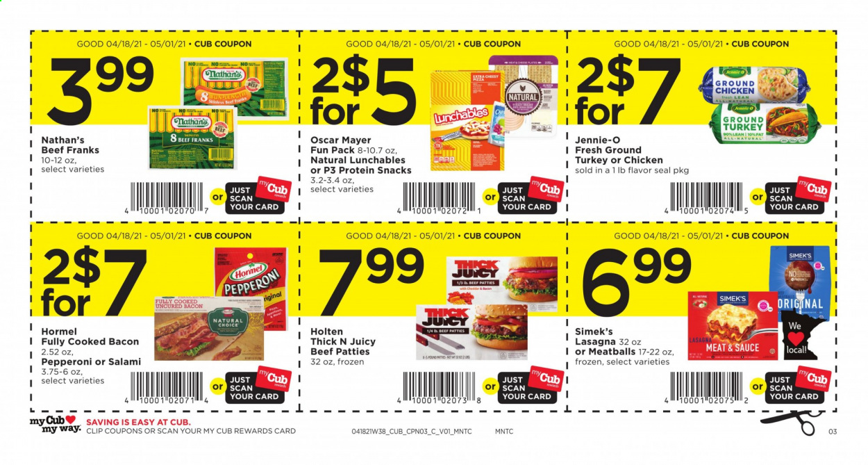 Cub Foods ad - 04/18/2021 - 05/01/2021. Page 3