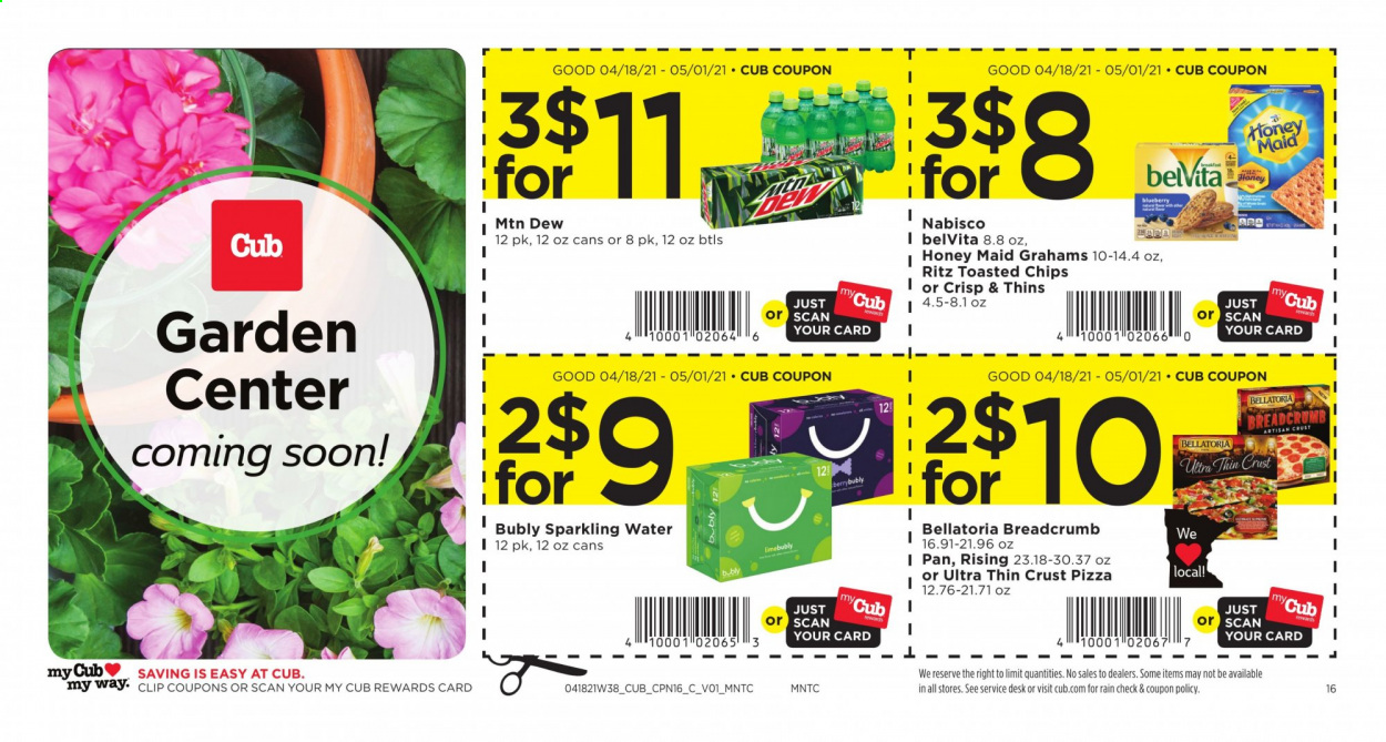 Cub Foods ad - 04/18/2021 - 05/01/2021. Page 16