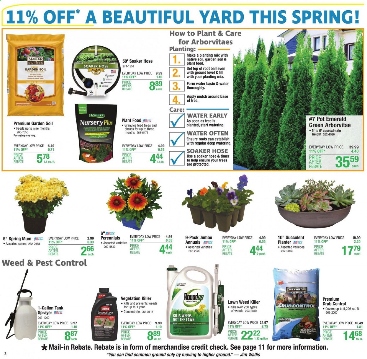Menards ad - 04/15/2021 - 04/24/2021. Page 2