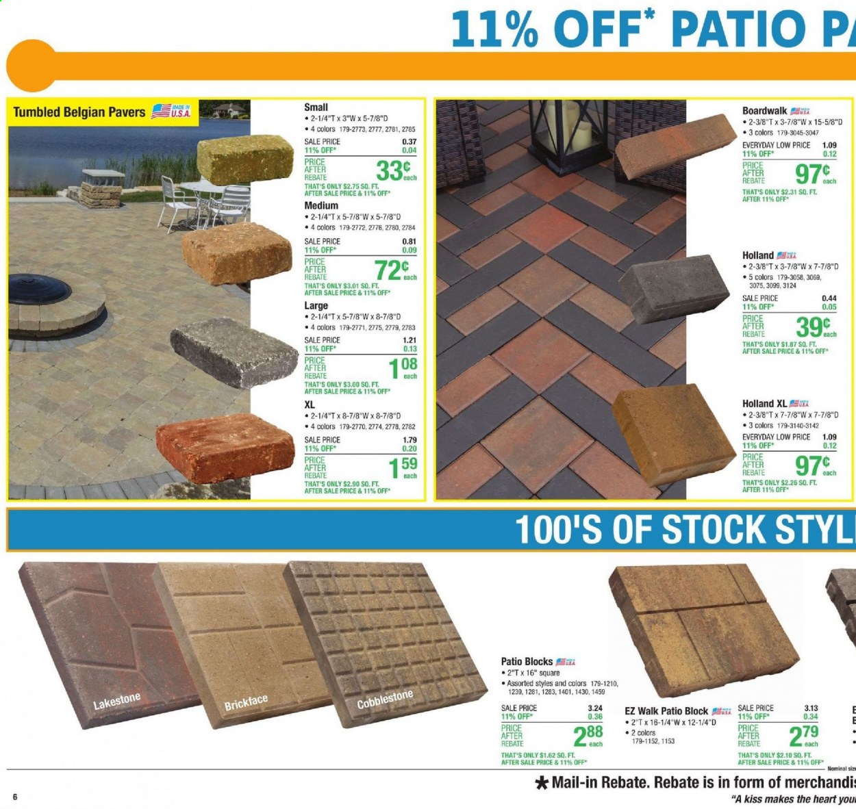 Menards ad - 04/15/2021 - 04/24/2021. Page 6