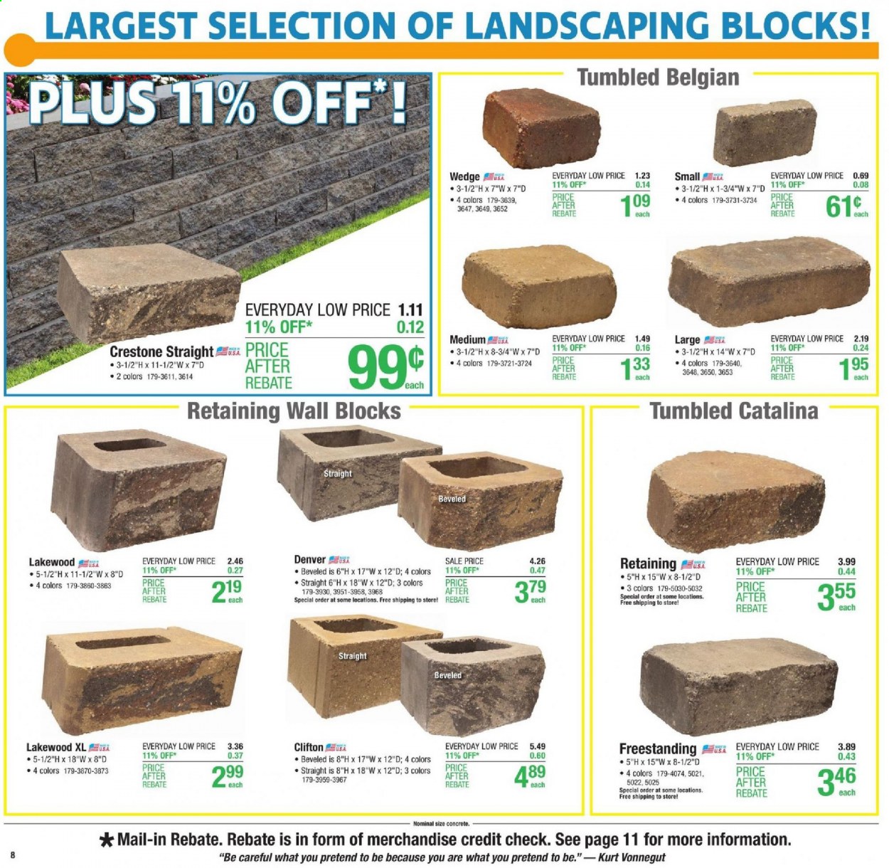 Menards ad - 04/15/2021 - 04/24/2021. Page 9