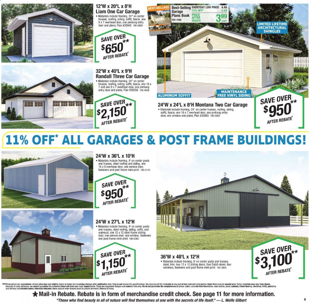 Menards ad - 04/15/2021 - 04/24/2021. Page 10
