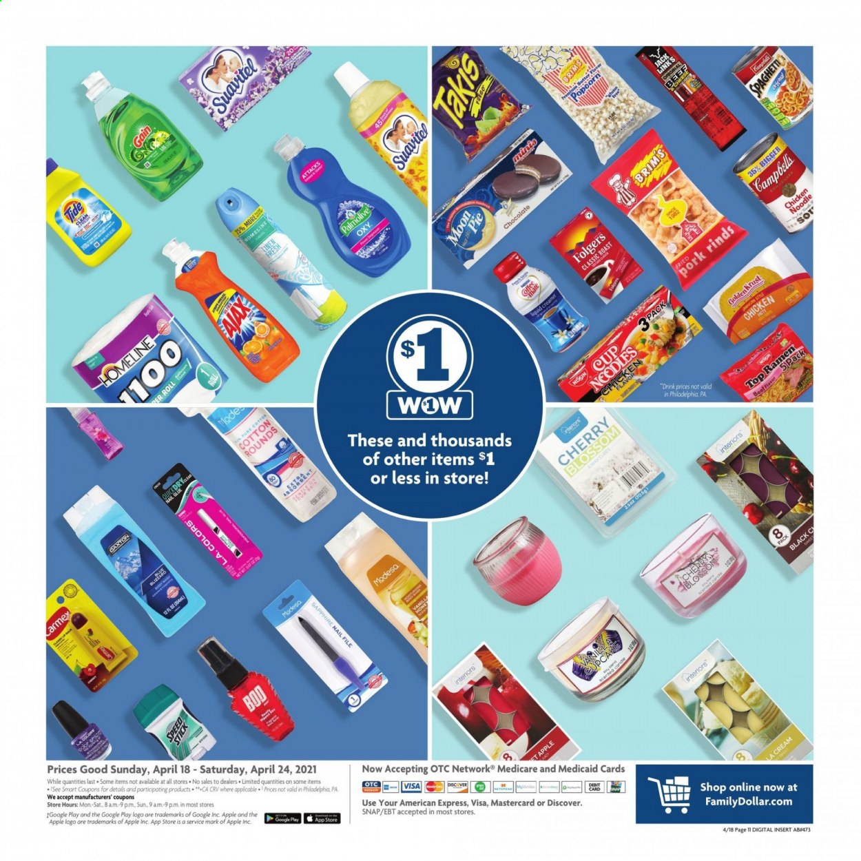 Family Dollar ad - 04/18/2021 - 04/24/2021. Page 12