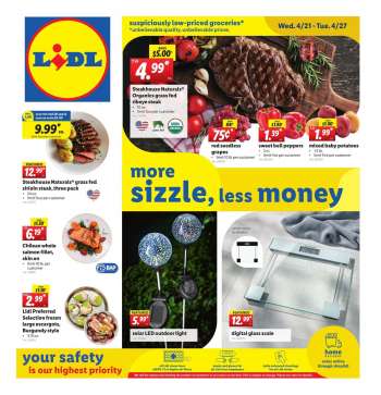 Lidl Flyer - 04.21.2021 - 04.27.2021.