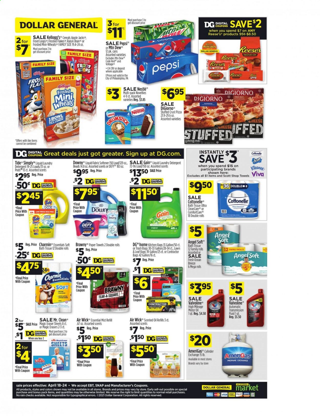 Dollar General ad - 04/18/2021 - 04/24/2021. Page 2