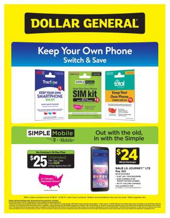 Dollar General Flyer - 04.18.2021 - 04.24.2021.