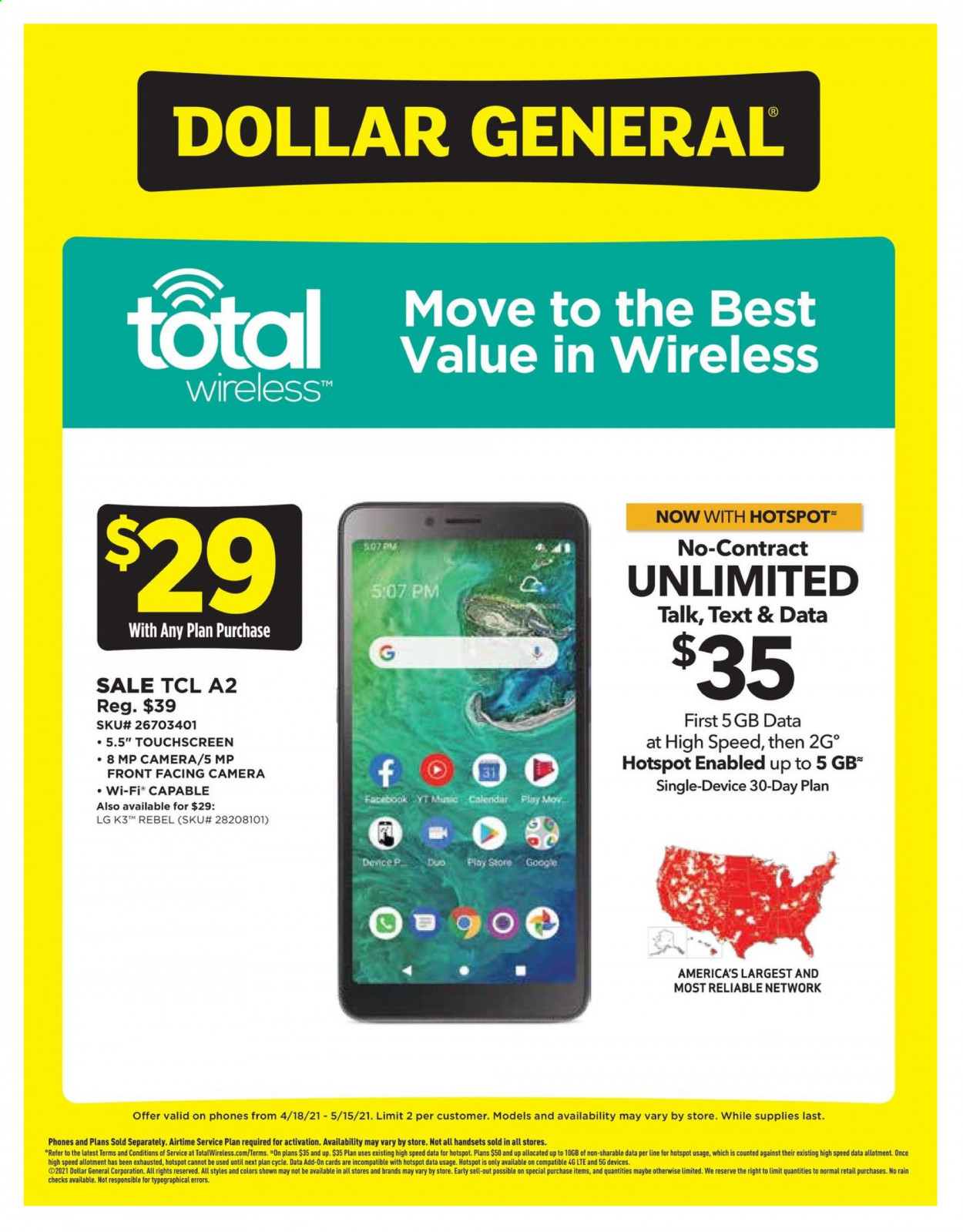 Dollar General ad - 04/18/2021 - 04/24/2021. Page 2