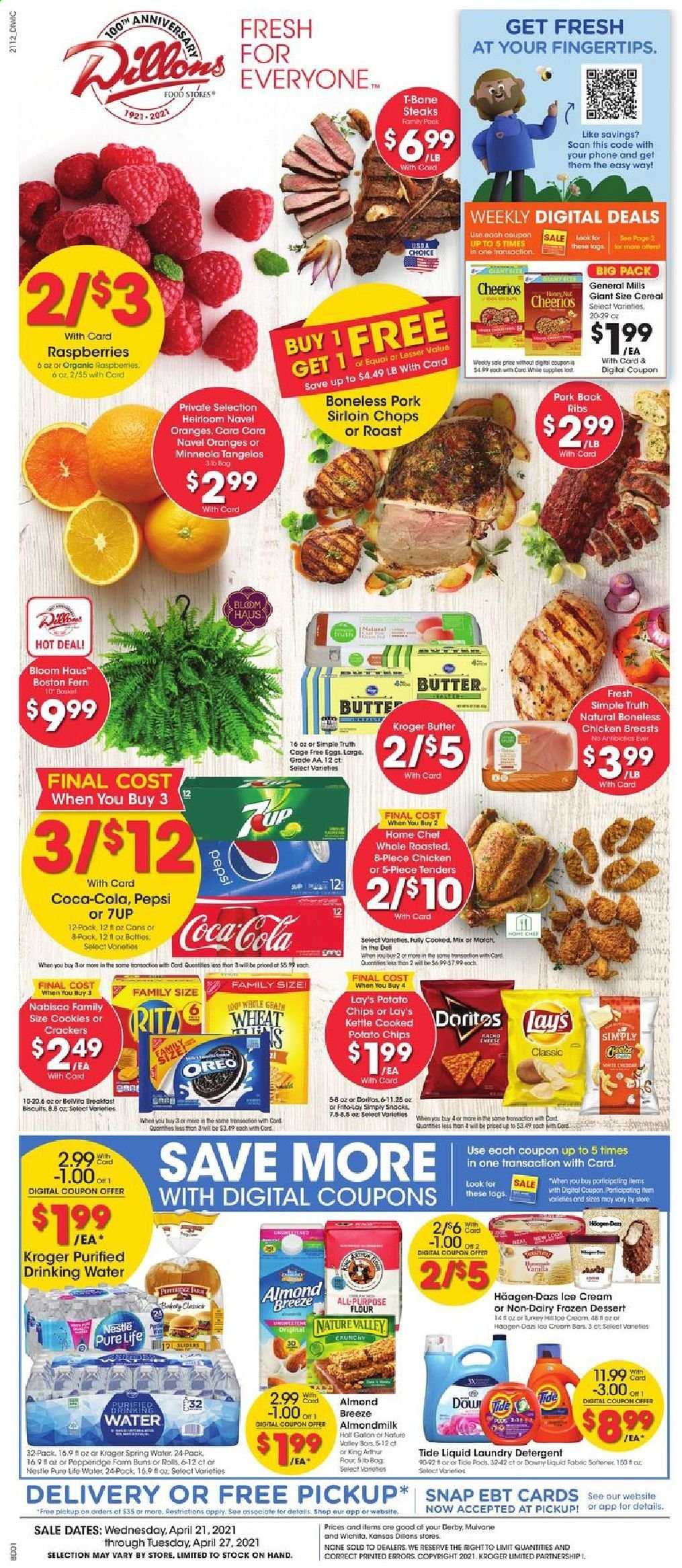 Dillons ad - 04/21/2021 - 04/27/2021. Page 1