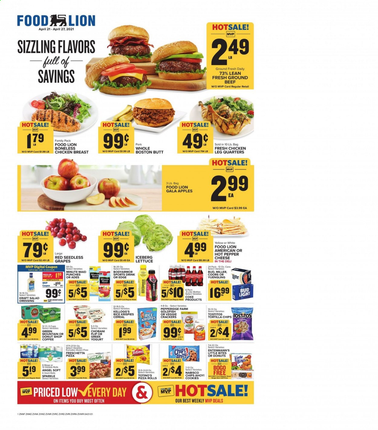 Food Lion ad - 04/21/2021 - 04/27/2021. Page 1