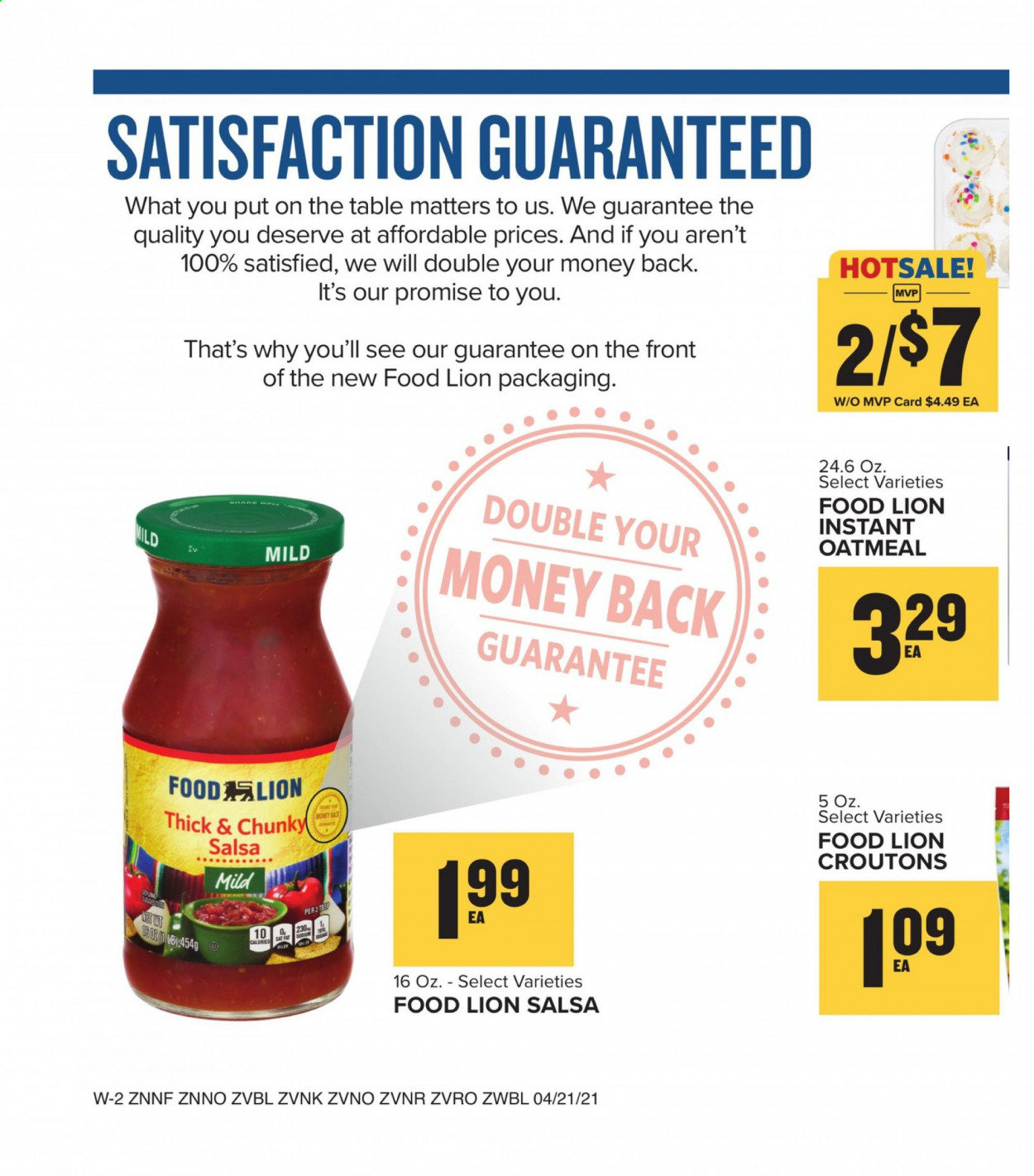 Food Lion ad - 04/21/2021 - 04/27/2021. Page 16