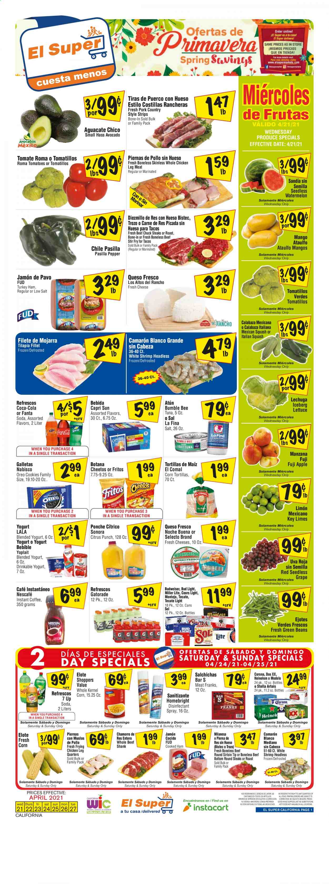 El Super ad - 04/21/2021 - 04/27/2021. Page 1