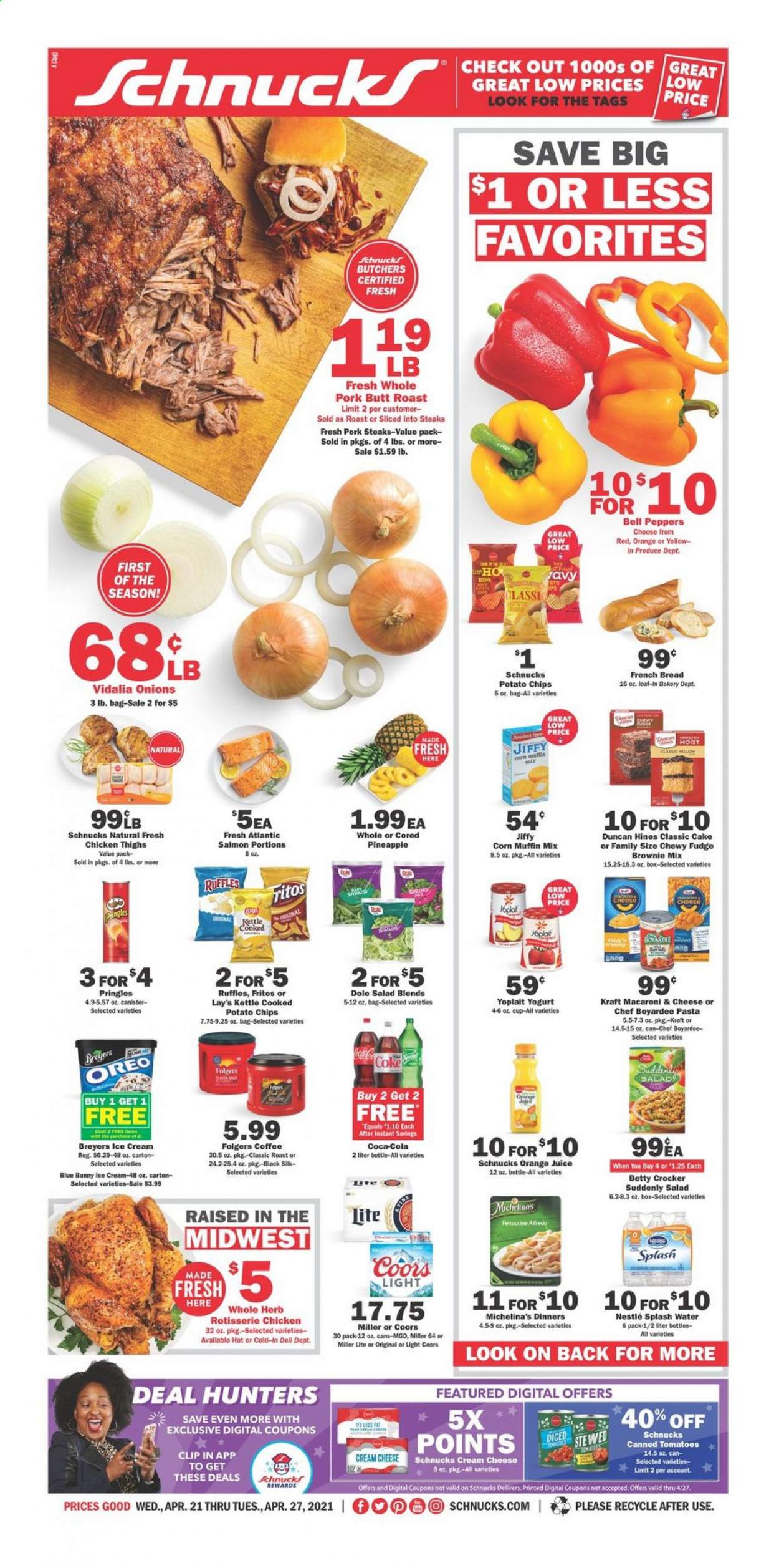 Schnucks ad - 04/21/2021 - 04/27/2021. Page 1