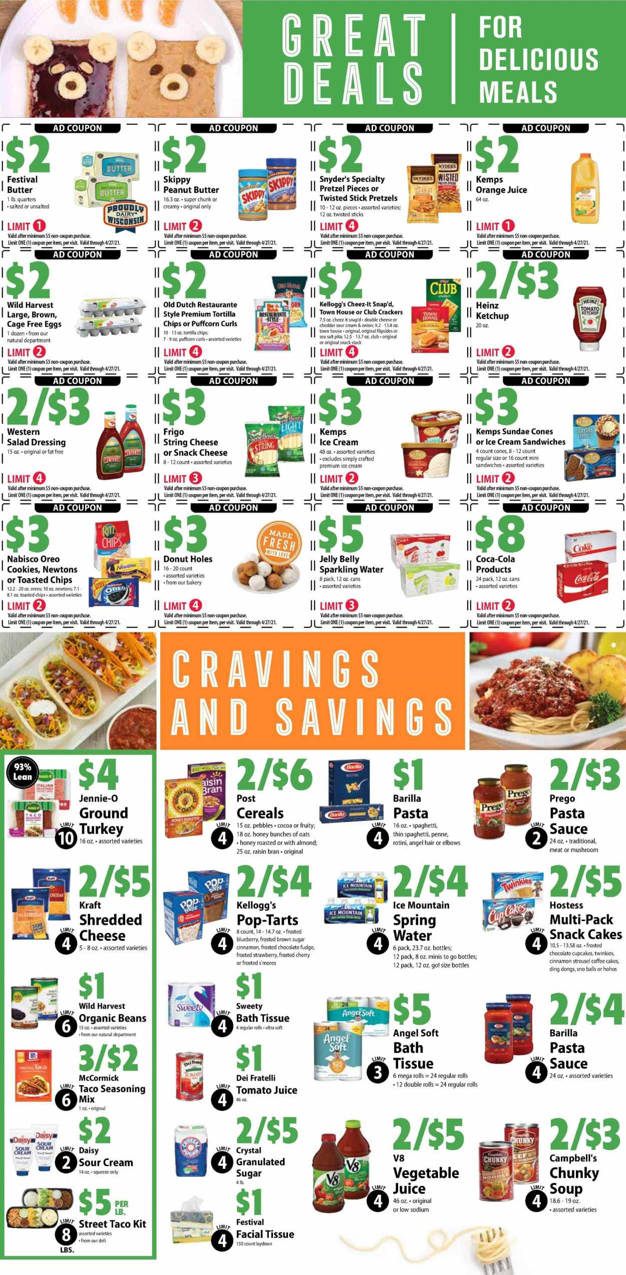 Festival Foods ad - 04/21/2021 - 04/27/2021. Page 4