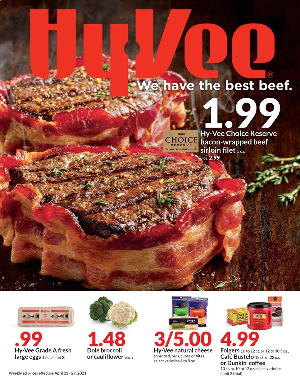 Hy-Vee ad - 04/21/2021 - 04/27/2021. Page 1