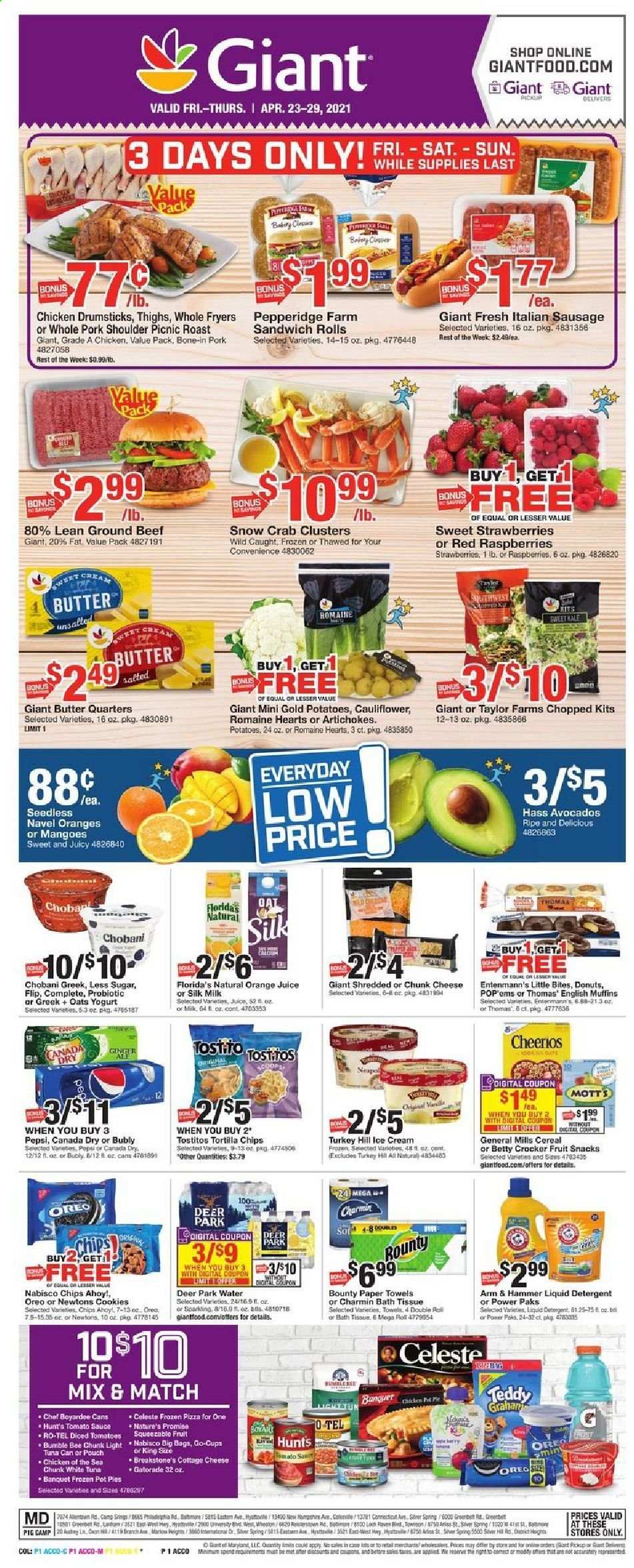 Giant Food ad - 04/23/2021 - 04/29/2021. Page 1