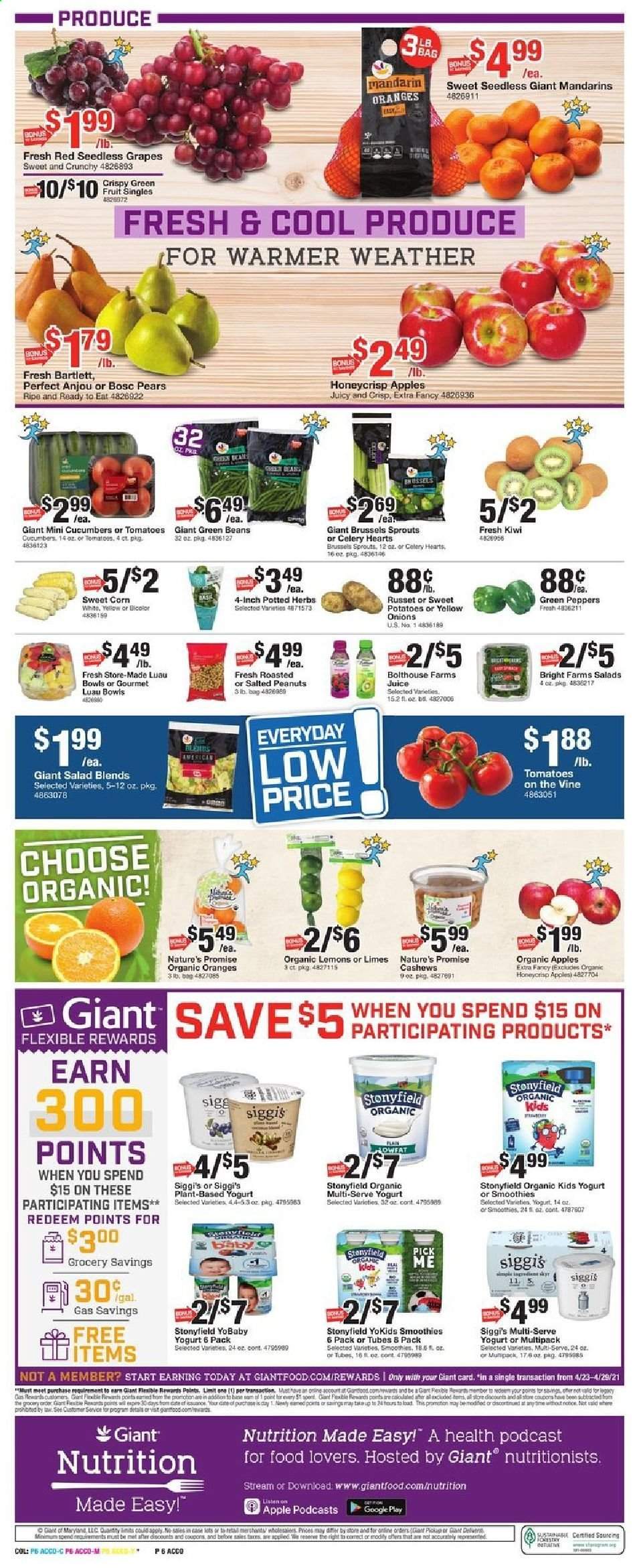 Giant Food ad - 04/23/2021 - 04/29/2021. Page 6