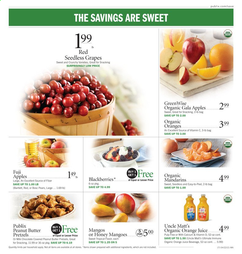 Publix ad - 04/22/2021 - 04/28/2021. Page 7