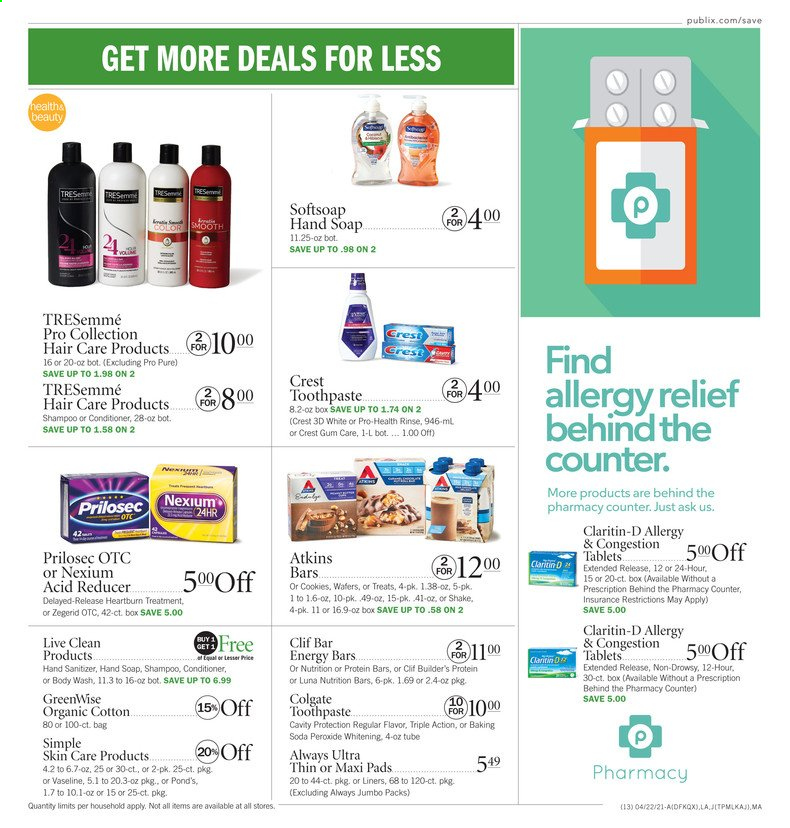 Publix ad - 04/22/2021 - 04/28/2021. Page 13