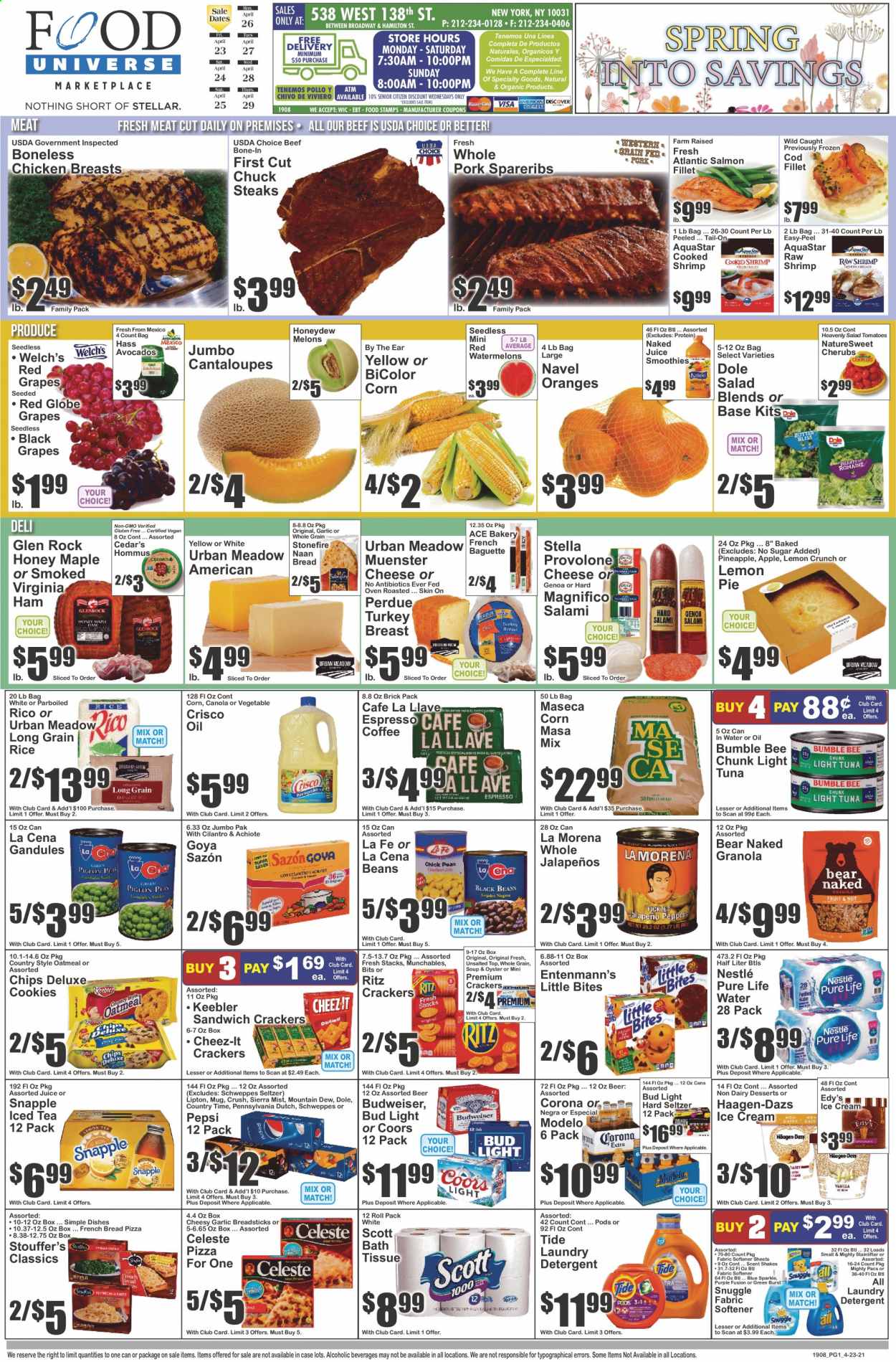 Key Food ad - 04/23/2021 - 04/29/2021. Page 1