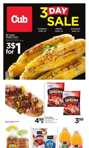 Cub Foods Flyer - 04.22.2021 - 04.24.2021.