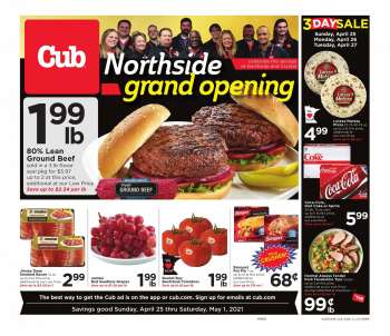 Cub Foods Flyer - 04.25.2021 - 05.01.2021.