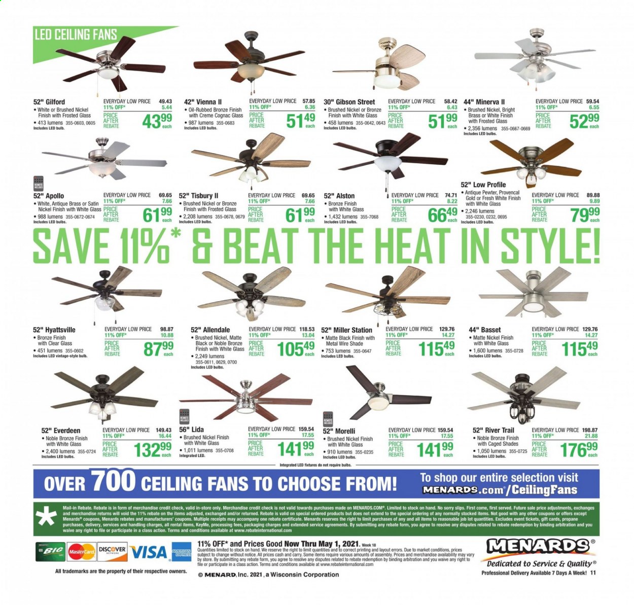 Menards ad - 04/25/2021 - 05/01/2021. Page 16