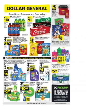 Dollar General Flyer - 04.25.2021 - 05.01.2021.