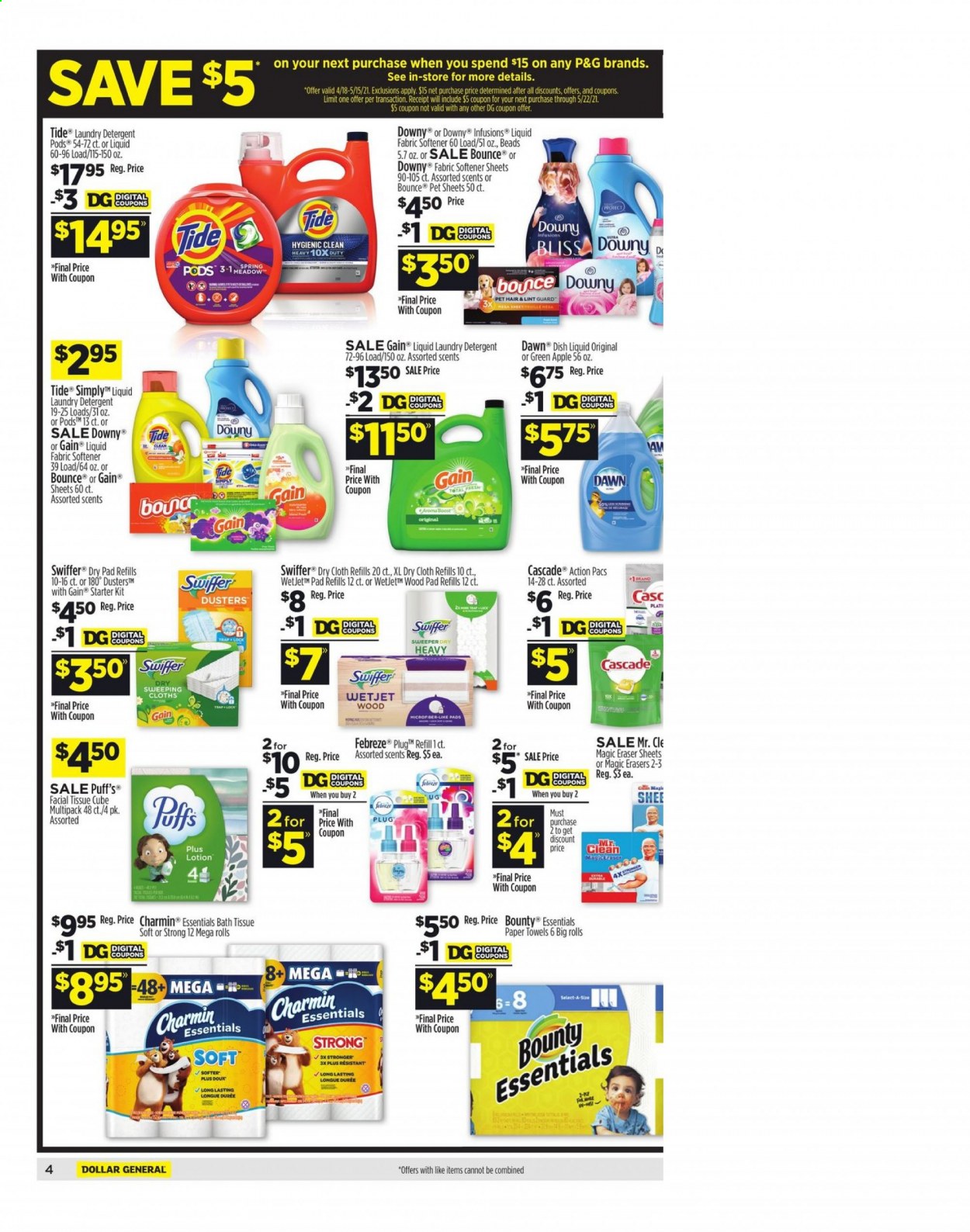Dollar General ad - 04/25/2021 - 05/01/2021. Page 5