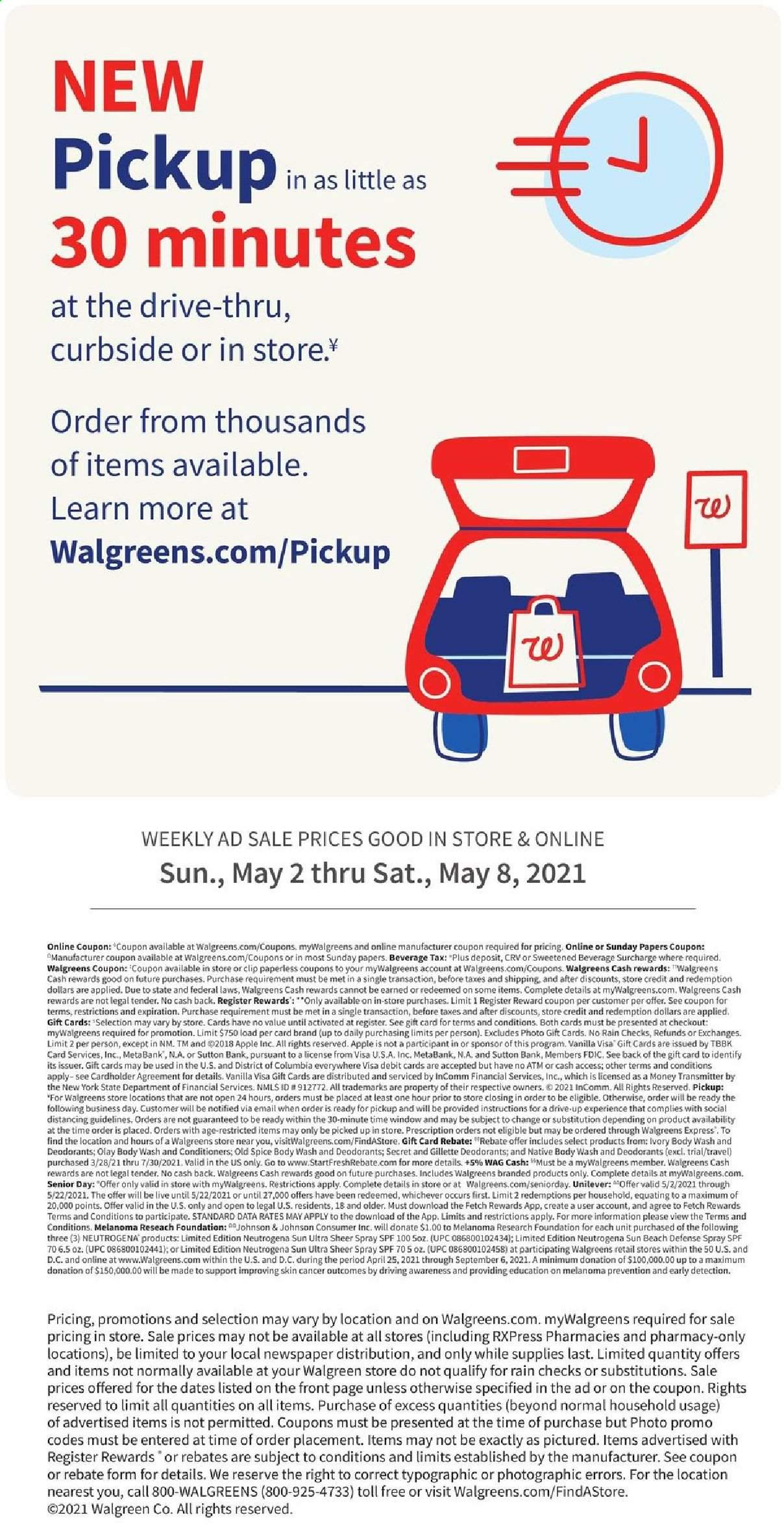 Walgreens ad - 05/02/2021 - 05/08/2021. Page 33