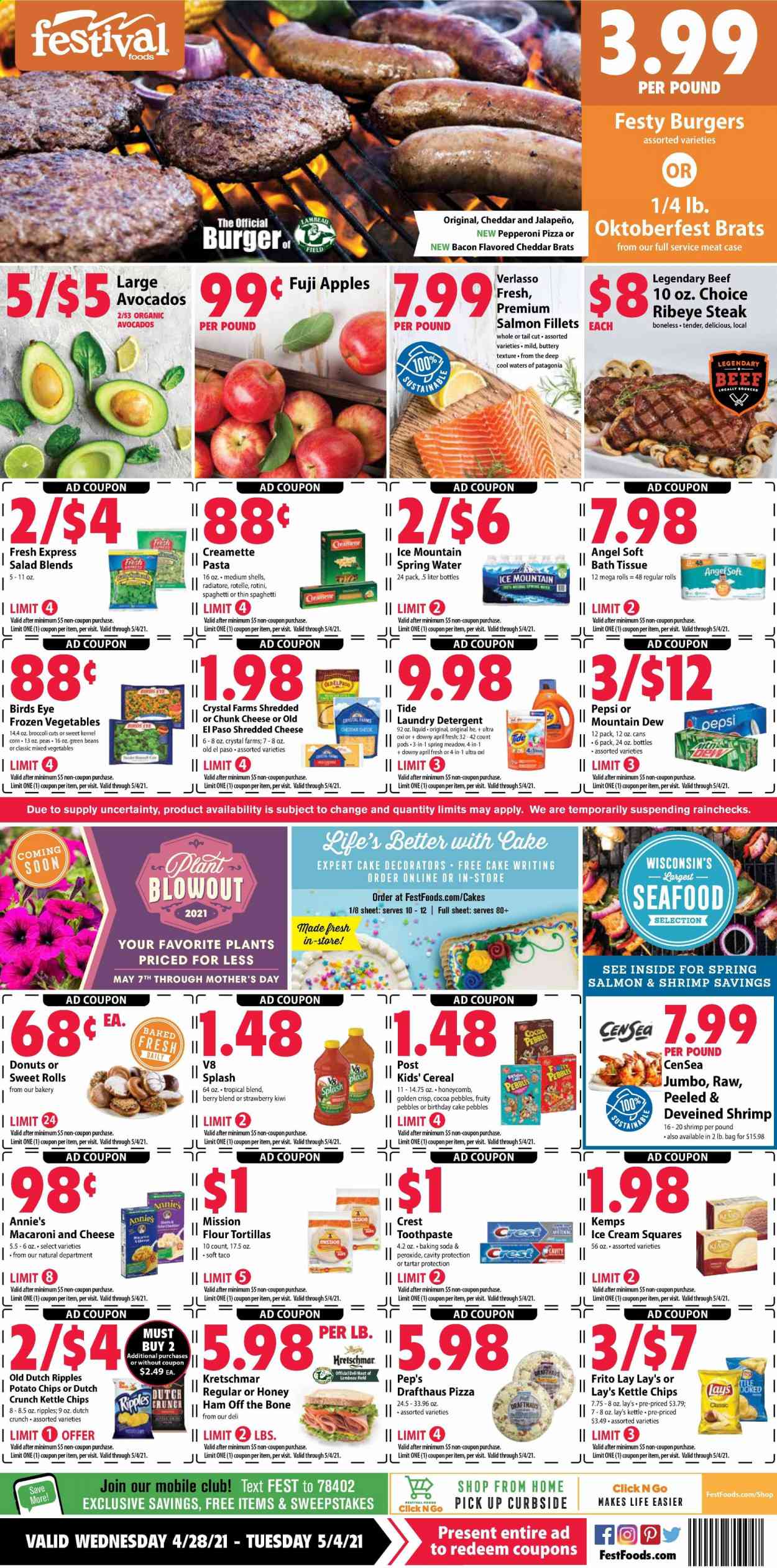 Festival Foods ad - 04/28/2021 - 05/04/2021. Page 1