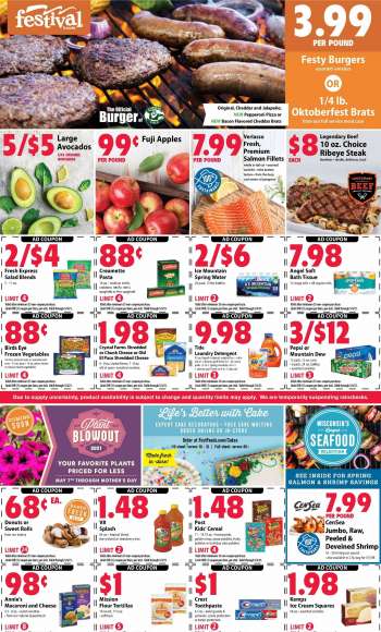 Festival Foods Flyer - 04.28.2021 - 05.04.2021.