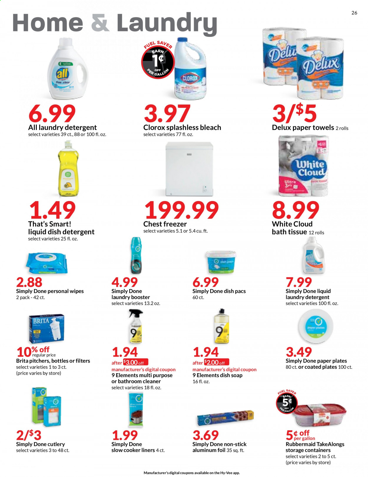 Hy-Vee ad - 04/28/2021 - 05/04/2021. Page 26