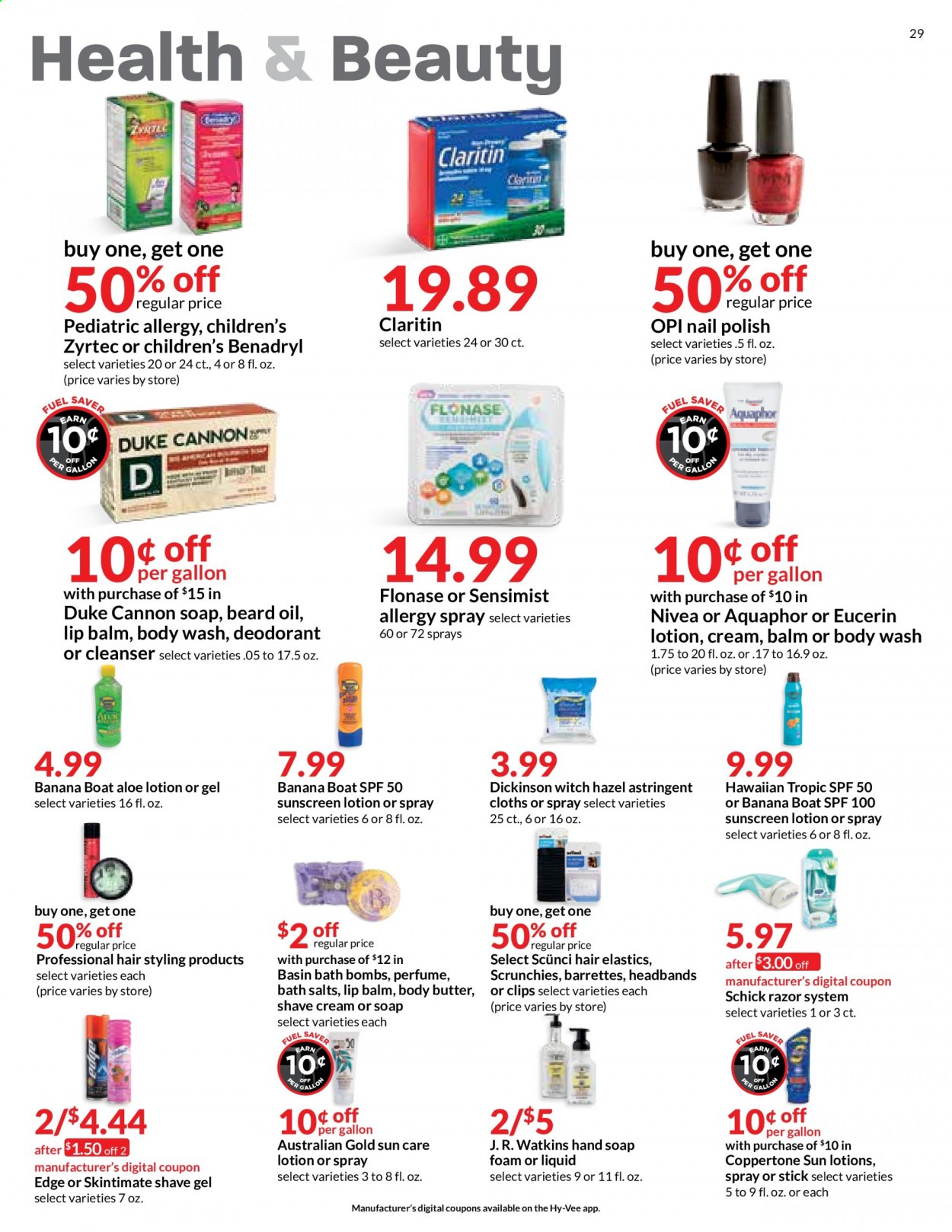 Hy-Vee ad - 04/28/2021 - 05/04/2021. Page 29