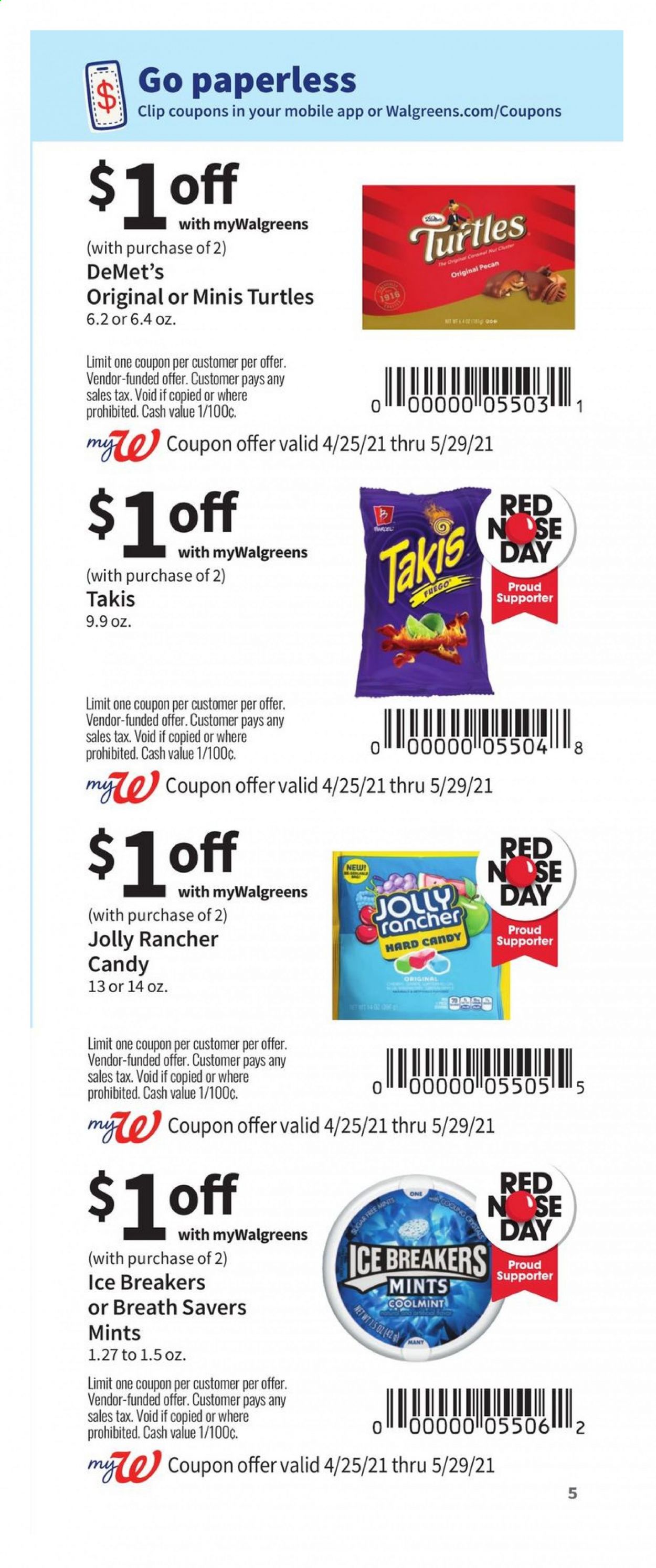 Walgreens ad - 04/25/2021 - 05/29/2021. Page 5