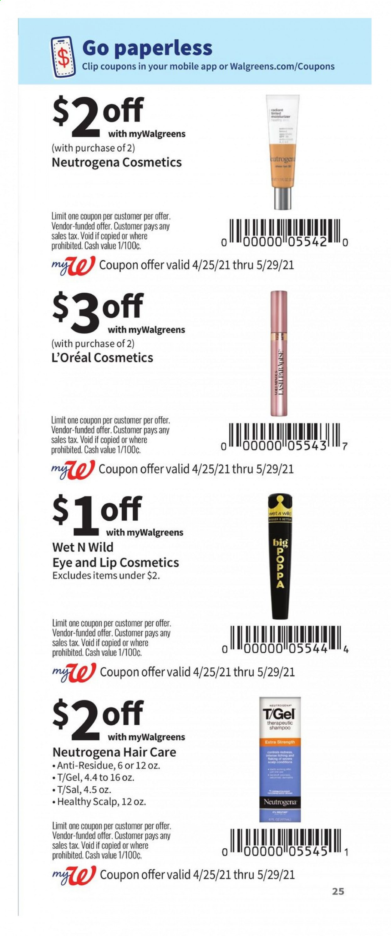Walgreens ad - 04/25/2021 - 05/29/2021. Page 25