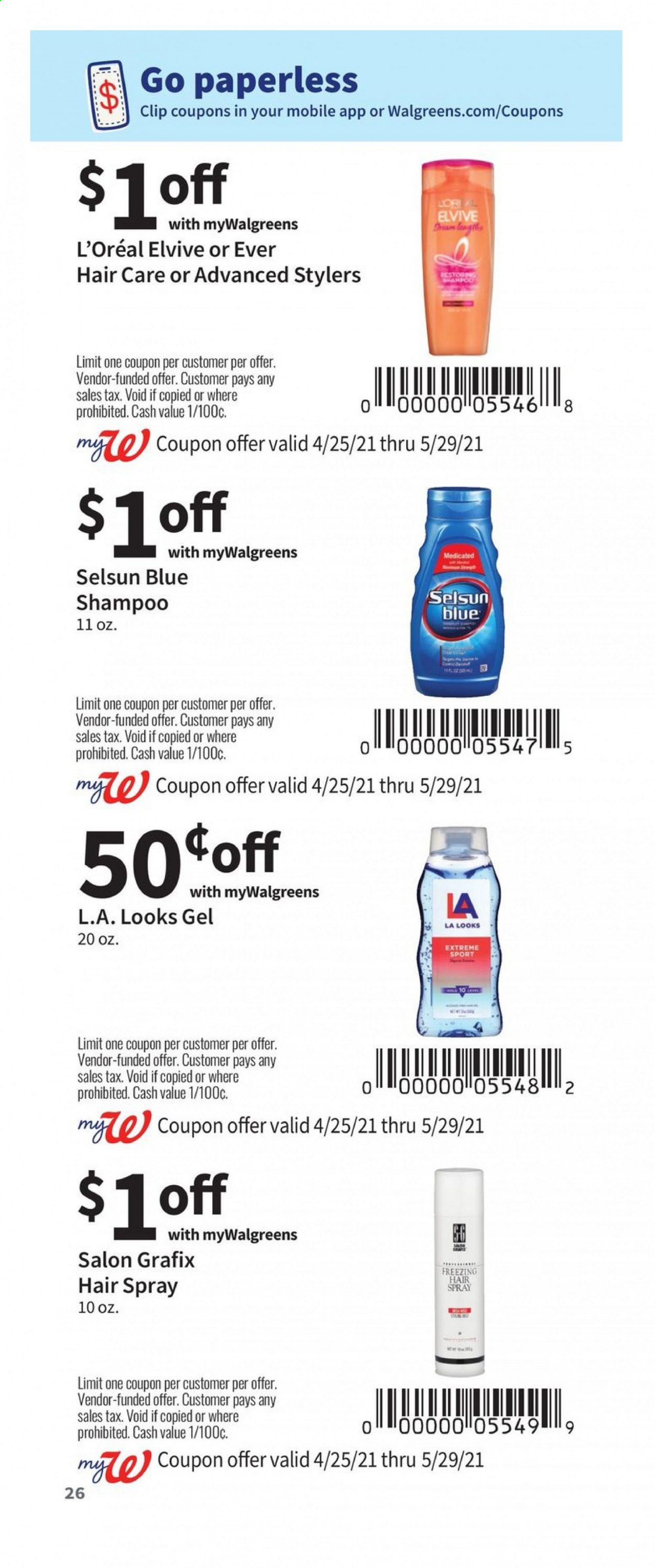 Walgreens ad - 04/25/2021 - 05/29/2021. Page 26