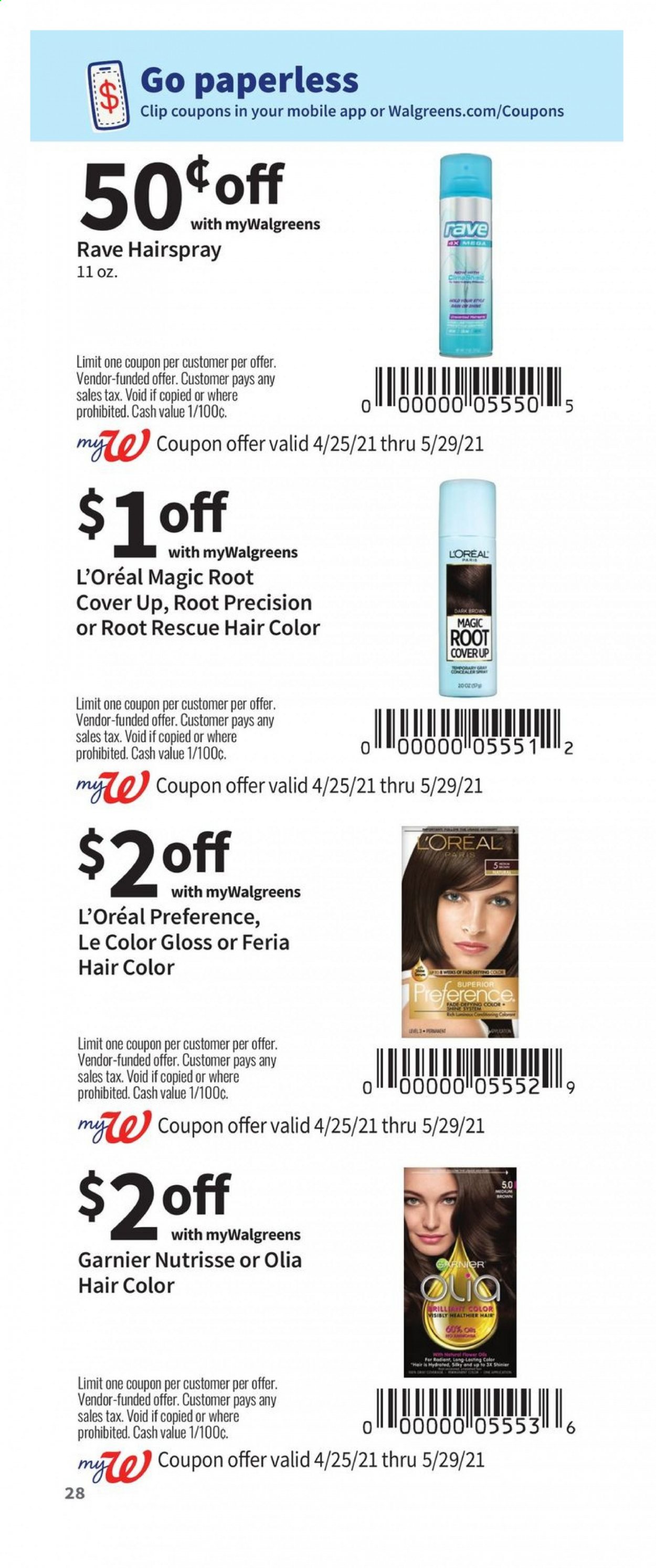 Walgreens ad - 04/25/2021 - 05/29/2021. Page 28