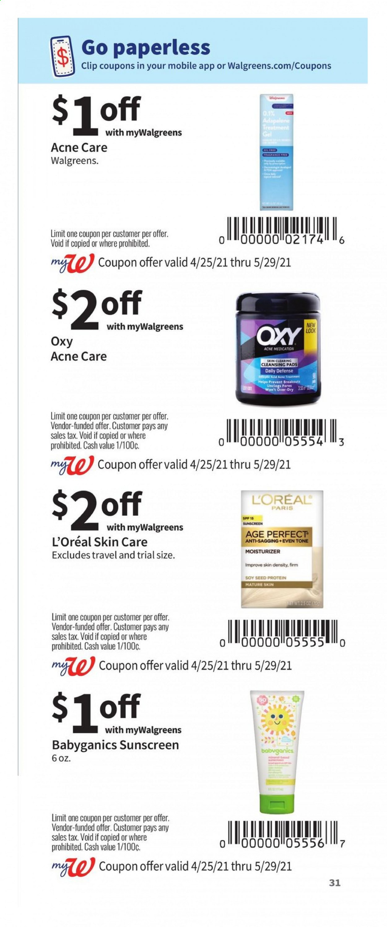 Walgreens ad - 04/25/2021 - 05/29/2021. Page 31