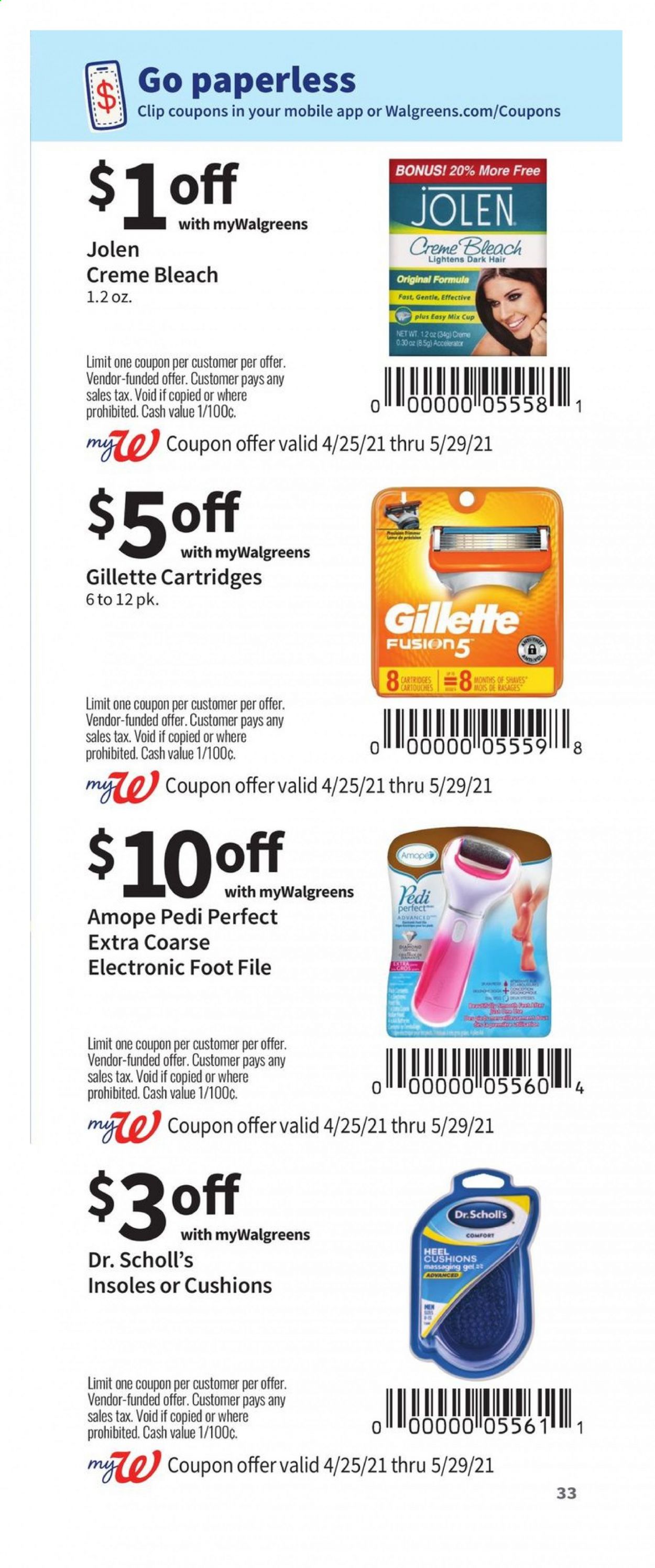 Walgreens ad - 04/25/2021 - 05/29/2021. Page 33