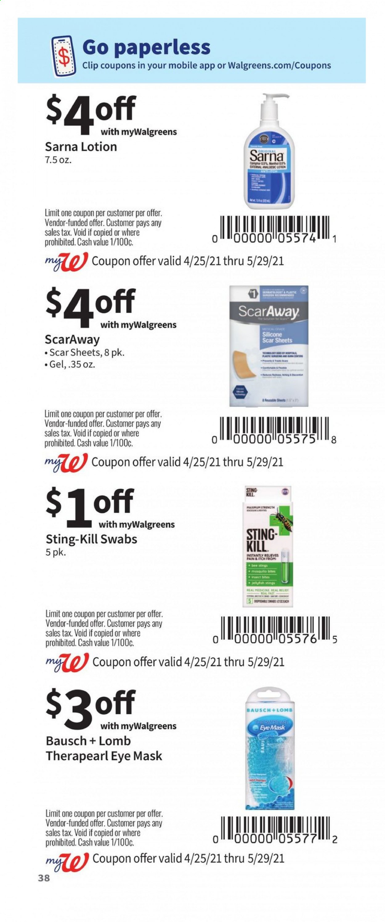 Walgreens ad - 04/25/2021 - 05/29/2021. Page 38