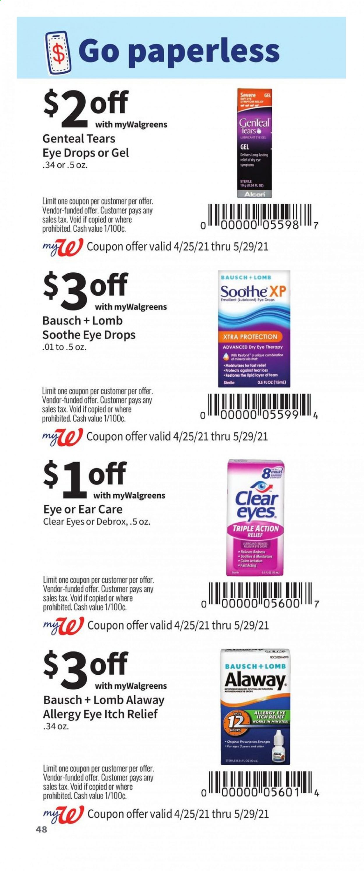 Walgreens ad - 04/25/2021 - 05/29/2021. Page 48