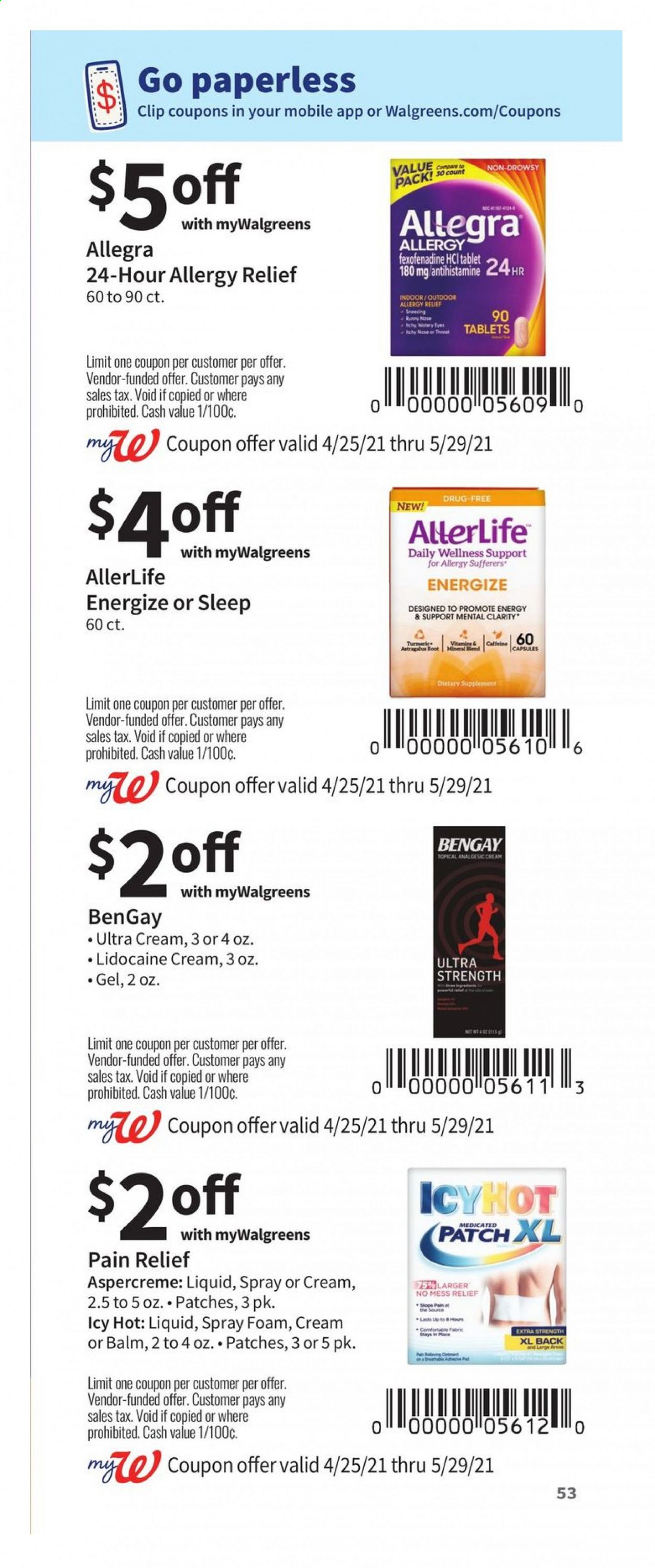 Walgreens ad - 04/25/2021 - 05/29/2021. Page 53